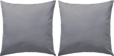 Immagine prodotto di The Living Store Cuscini da giardino 2 pz. 45 x 45 cm Grigio