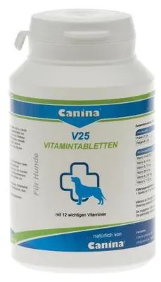 Zdjęcie produktu dla Canina V25 tabletki witaminowe 100g