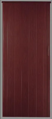 Produktbild von Falttür Schiebetür Mahagoni Farben H. 202 cm für Türbreite bis 84 cm st3mh Neu teils vormontiert
