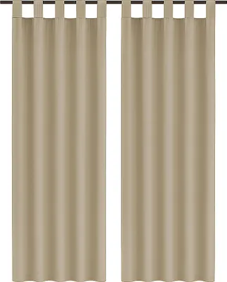 Image de Écharpe décorative Ellen à boucles, lot de 2, gris sable, 140 x 225 cm
