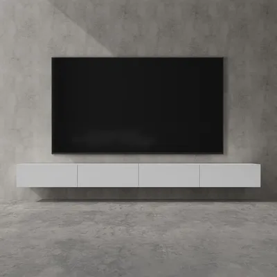 Produktbild von doporro TV Lowboard hängend Fernsehschrank Wohnzimmer | TV-Schrank hängend Fernsehtisch Hängeschrank 320cm Fernsehschrank02