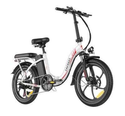 Obrázok produktu pre 20AH E-bike E-bikes Skladacie bicykle 20 "x 3,0" Vodotesné IPX5, Fat Tire Electric Bike Folding Bike 7 Speed, City Bike 250W Motor & 25km/h E-Holland Bikes White