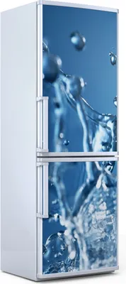 Produktbild von Magnete Dekorative - 70 cm x 190 cm - Küche - Magnetmatte Kühlschrankmagnete - Spritzen Wasser