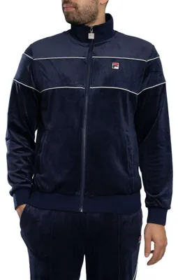 Produktbild von Fila Vittorio Veloursjacke, Blau XXL