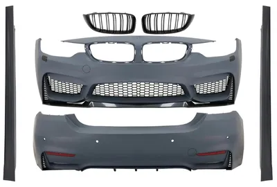 Imagen del producto de Kit de carrocería para BMW Serie 4 F36 Gran Coupé 13-03.19, con aspecto M4. Incluye parachoques delantero central.