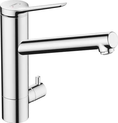 Produktbild von Hansgrohe Spültischmischer 200 Zesis M33 Geräteabsperrventil 1jet CoolStart chrom, 74807000