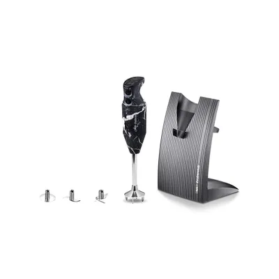 Produktbild von ESGE-Zauberstab Design Edition Marmor-Schwarz 91012 - Stabmixer, Pürierstab, elektrischer AC-Motor 2 Stufig, 17.000 U/Min.