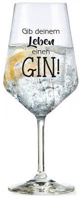 Produktbild von Gilde Gin Tonic Glas Gib deinem Leben einen Gin