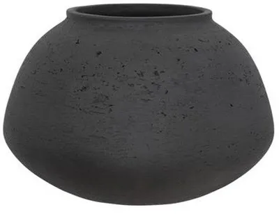 Produktbild von Pottery Pots - Blumentopf - Schwarz - D31 x H21 cm - Öffnung 15 cm