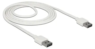 Obrázok produktu pre DeLOCK 85194, 2 m, USB A, USB A, USB 2.0, Samec/samec, Biela