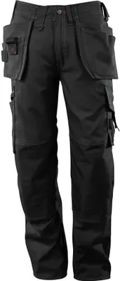 Produktbild von MASCOT 07379-154-09-90C52, Hosen, Unisex, Schwarz, 90C52, 930 mm, 90 cm