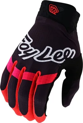 Produktbild von Troy Lee Designs Herren Handschuhe Air , Pinned - Schwarz Rot, M