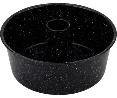 Imagen del producto de Molde para pasteles NAVA, molde para pasteles tipo "napfkuchen", molde tipo "gugelhupf", diseño "NATURE", con revestimiento de granito, base plana, 25 cm