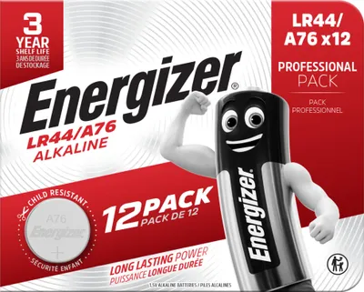 Immagine prodotto di Batteria Energizer E304263500 LR44/A76 12 pezzi