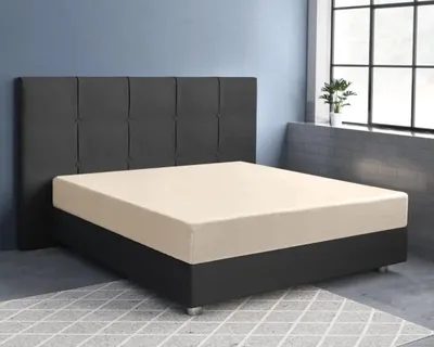 Produktbild von Primaviera Deluxe Satijnen Spannbettuch Sand 140 x 200 cm