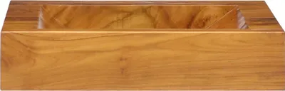 Produktbild von vidaXL Waschbecken Massivholz Teak 50x35x10 cm