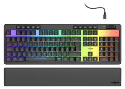 Zdjęcie produktu dla HAMA uRage Klawiatura gamingowa "Exodus 515 Illuminated", czarna