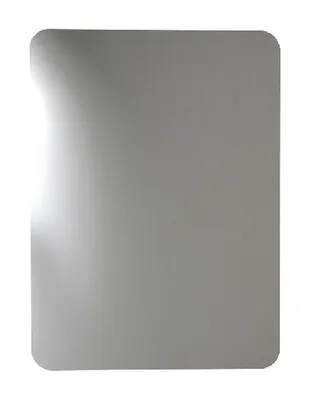 Produktbild von Sapho ISHAPE Spiegel mit Schnittkante 50x90cm, Rechteck, abgerundete Ecken, CU free