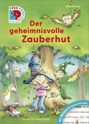 Obrázek produktu pro Leseprofis - Mit Bildern lesen lernen: Der geheimnisvolle Zauberhut, Erstes Lesen