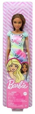 Produktbild von Dinotoys Apeldoorn Barbie-Teenagerpuppe mit dunklem Haar und schöner Kleidung für eine lustige Strandparty