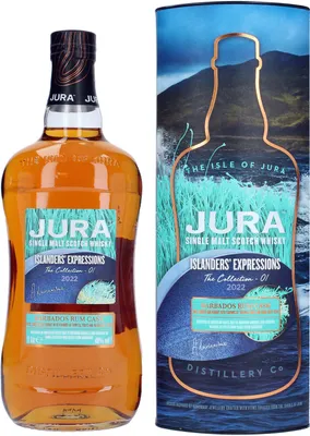 Produktbild von Jura Islanders Expressions No.1 Barbados Rum Cask + Box 1000ml 40% Vol.