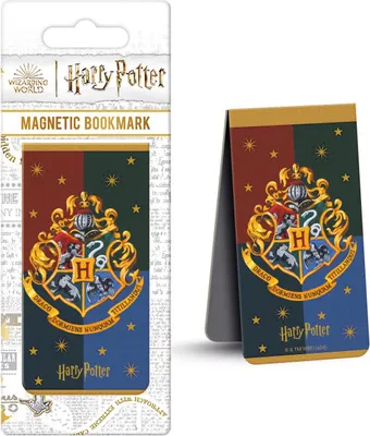 Obrázok produktu pre Harry Potter – Hogwarts Crest – magnetická záložka – 9 x 4,5 cm