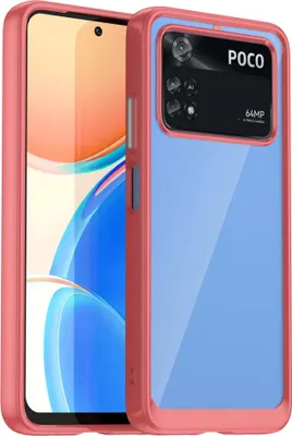 Produktbild von Schutzhülle „Outer Space“ für Xiaomi Poco M4 Pro 5G - Rot