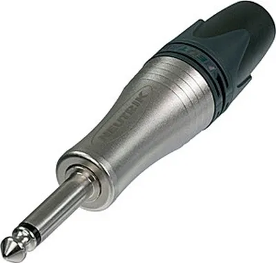 Produktbild von NEUTRIK Klinken-Steckverbinder 6.35 mm Stecker, gerade Polzahl: 2 Mono Silber NP2XL 1 St