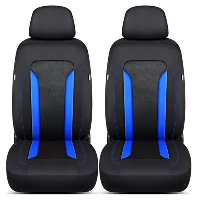 Produktbild von Sitzbezüge für Volvo S70 V70 2 Baujahr 2000-2007 in Schwarz/Blau