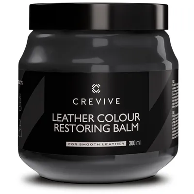 Produktbild von CREVIVE Lederreiniger 250 ml & Leder Reparatur Set Grau 300 ml - Lederpflege Auto - Lederreparatur Sofa - Autositz Reparatur