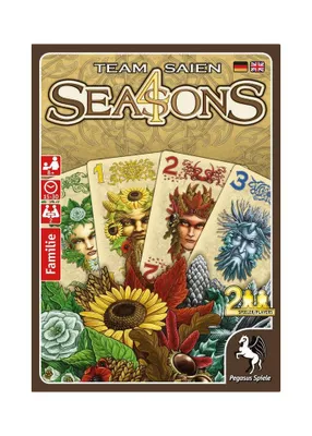 Produktbild von 18281G - 4 Seasons, Kartenspiel, ab 8 Jahre