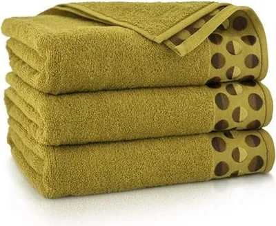 Produktbild von Handtuch - 100% Baumwolle - 450 g/m2 - 70x140 cm - Extra Saugfähig - Olive - hohe Grammatur - ZEN2
