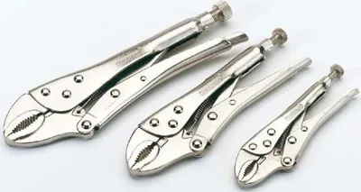 Immagine prodotto di Draper Tools Pinze con ganasce curve 3 pezzi Autobloccanti 14040
