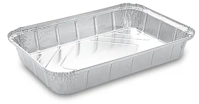 Produktbild von 50x Alu-Servierschalen Menüschale 2000ml 315x211x51mm