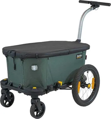 Image de Burley Hopper Remorque vélo Vert Max 35 kg Garçon Vert Max 35 kg