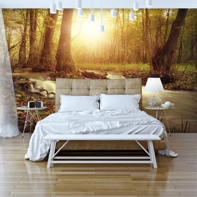 Produktbild von Basera Fototapete Waldmotiv c-B-0089-a-b, Vliestapete, 150x105 cm