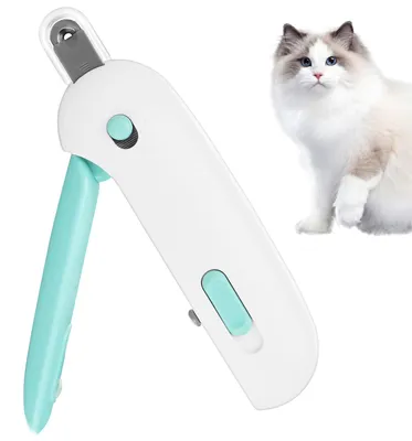 Productafbeelding van Nagelknipper voor katten en kleine honden met nagelfeile (Blauw)