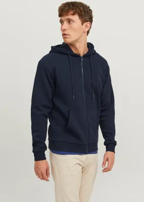 Immagine prodotto di Jack & Jones Bradley Giacca in felpa / felpa con cappuccio, Confortevole misto cotone, Vestibilità ampia