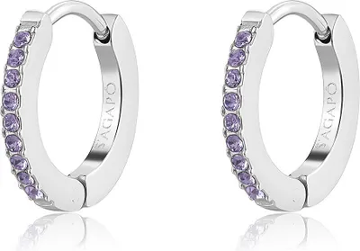 Produktbild von Ohrringen Kreisförmig Sagapò Silber Kollektion Dazzly - frau
