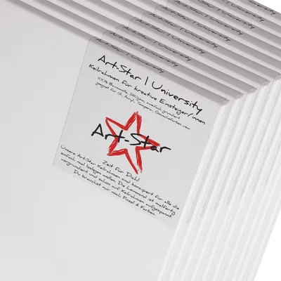 Obrázok produktu pre 10 ART-STAR UNIVERSITY KEILRAHMEN 80x80cm | prázdne plátna na maľovanie