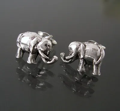 Produktbild von Ohrringe Stecker Silber 925 Niklarson Elefant 10mm Damen Kinder 21410