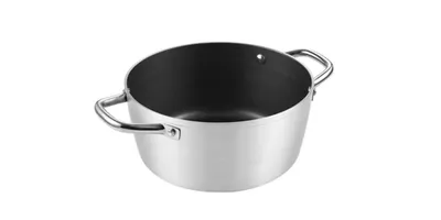 Obrázek produktu pro Tescoma GrandCHEF, Zapékací miska na casserole, Kulatý, Nerezová ocel, Keramický, Plyn, Indukční, Utěsněná plotna, Nerezová ocel, Nerezová ocel