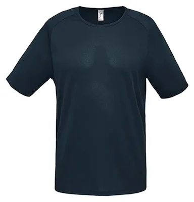 Image de SOLS - T-shirt « Sporty » pour homme à manches raglan LT2546 (M) (bleu pétrole)