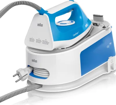 Produktbild von Braun CareStyle 1 IS1012BL Dampfbügeleisen mit 2400W und 1,5L Wassertank