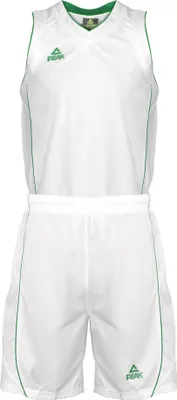 Produktbild von PEAK Trikot Set Team weiß/grÃ1/4n XL