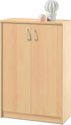 Produktbild von Kommode Beistellschrank Anrichte Standschrank Holzkommode Schrank "Olli II" Buche