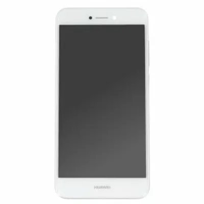 Produktbild von Display für Huawei P8 lite 2017 LCD + Rahmen Weiß Bildschirm Touch