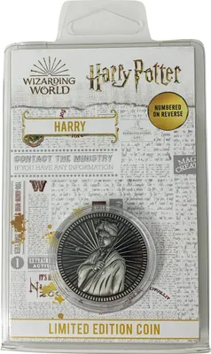 Produktbild von FaNaTtik Harry Potter Sammelmünze Harry Limited Edition FNTK-THG-HP03
