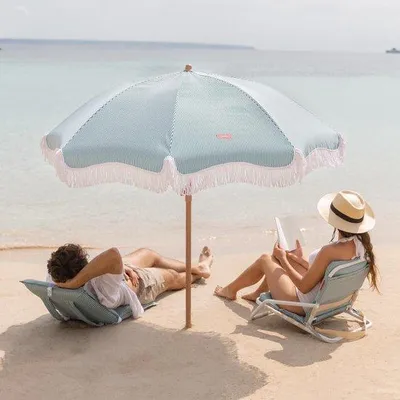 Image de Parasol de plage avec indice UPF 50+ - 210 x 180 cm