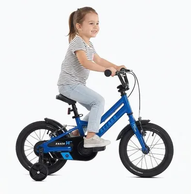 Imagen del producto de Bicicleta ligera para aprender a andar en bicicleta – Bicicleta infantil – Aluminio – 14 pulgadas, color azul – Para niños y niñas de 3 a 5 años
